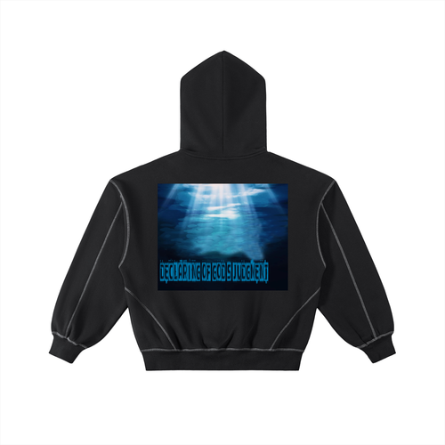 Blue YESHUA ZIPPY HOODIE