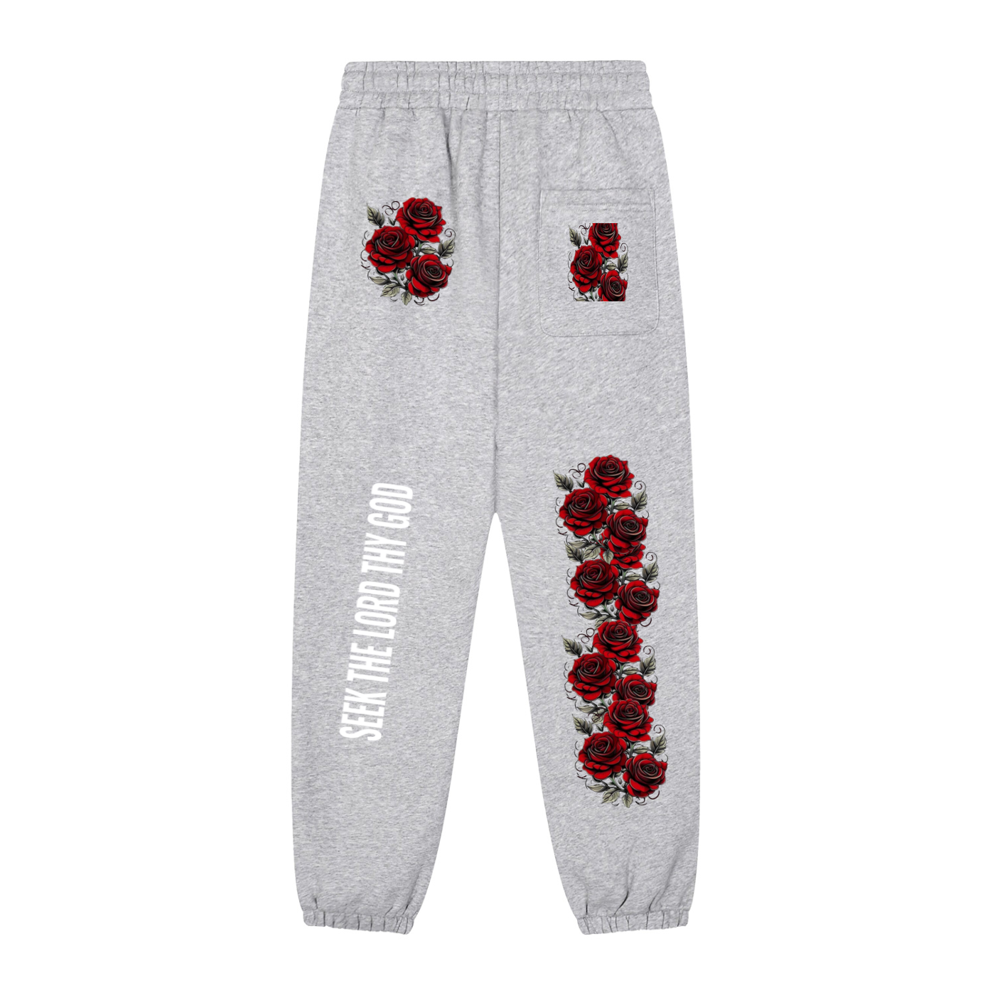 Sun Fade Contrast Tape Fleece Jogged Sweatpants