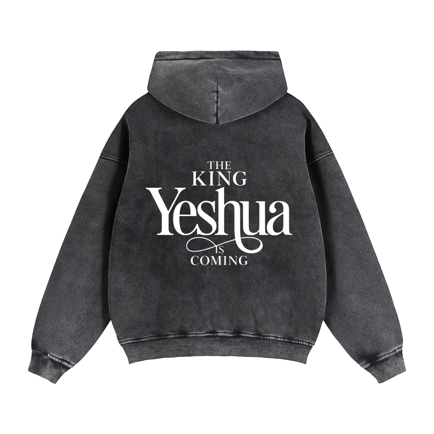 Zip-Through Boxy Fleece Hoodie