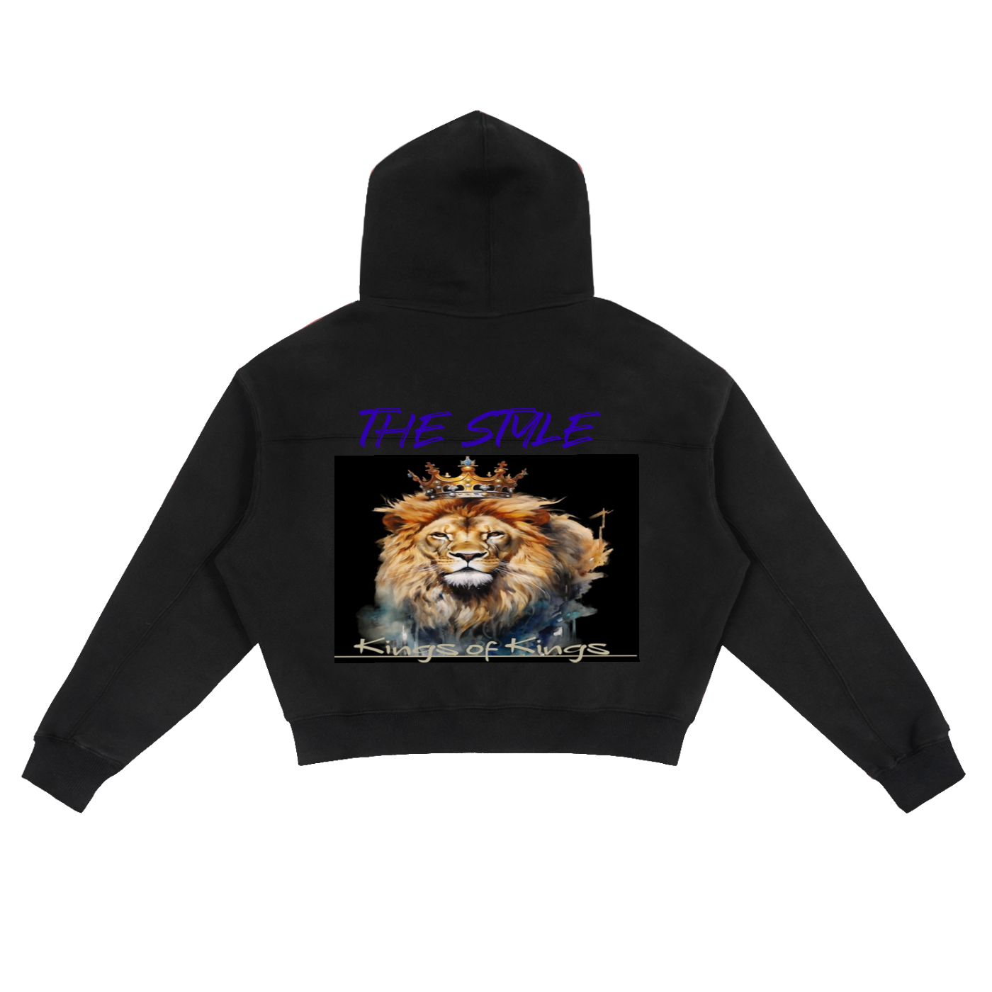 Fleece Zip-Up Boxy Hoodie