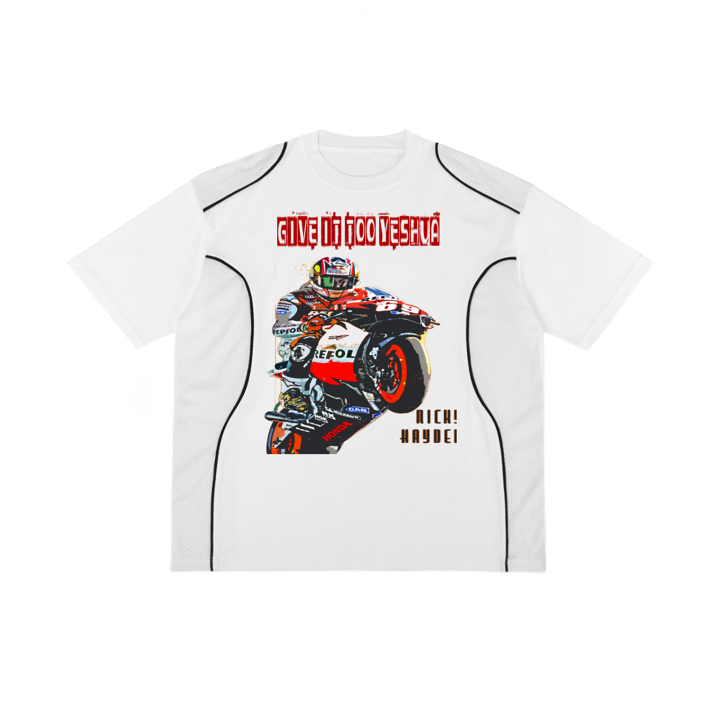 Red YESHUA shirt