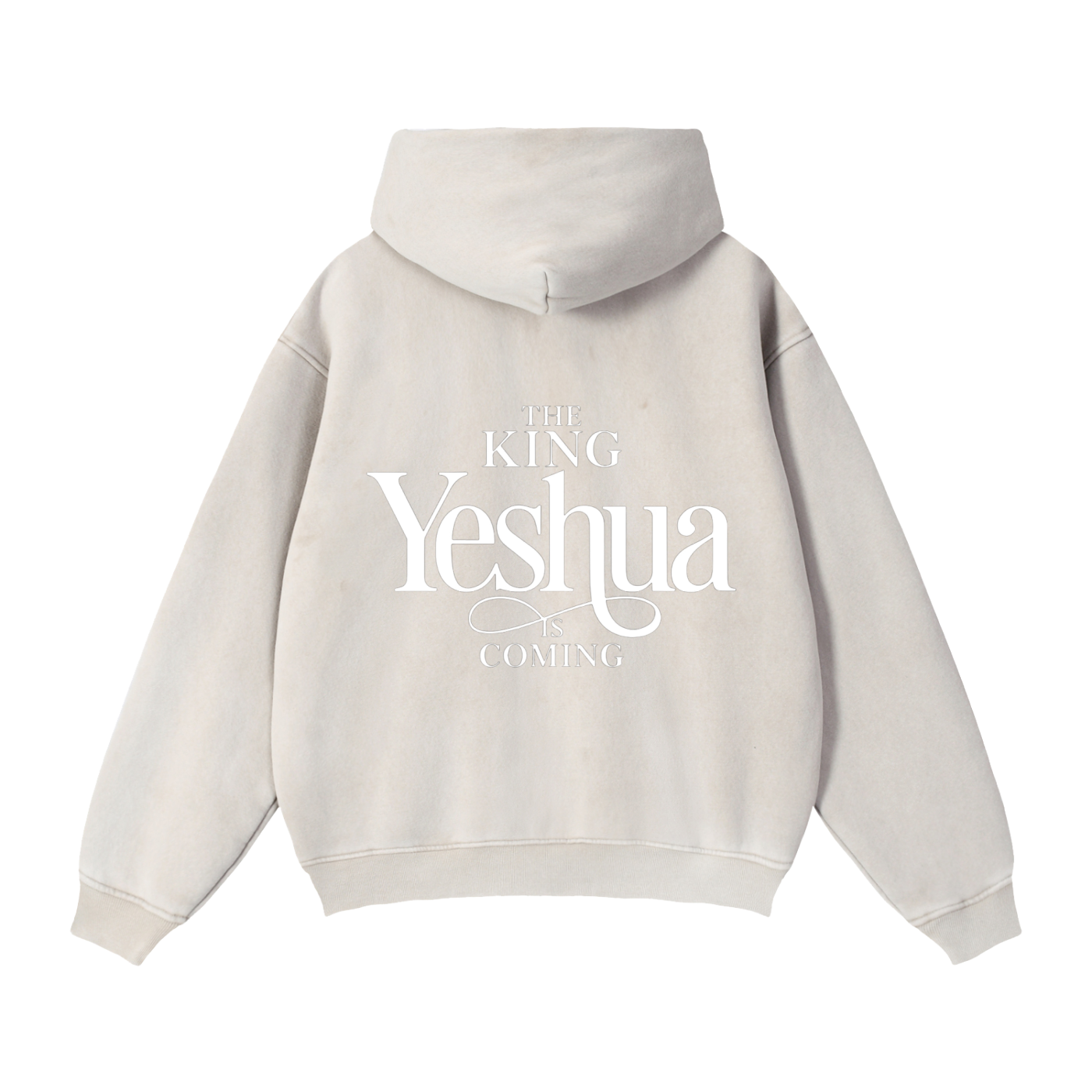 Zip-Through Boxy Fleece Hoodie