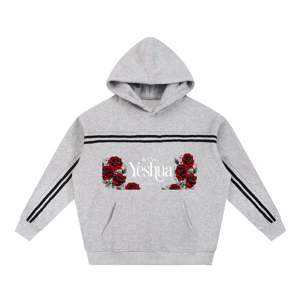 Sun Fade Contrast Tape Fleece Hoodie