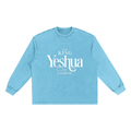 Snow Washed Frayed Edge T-Shirt