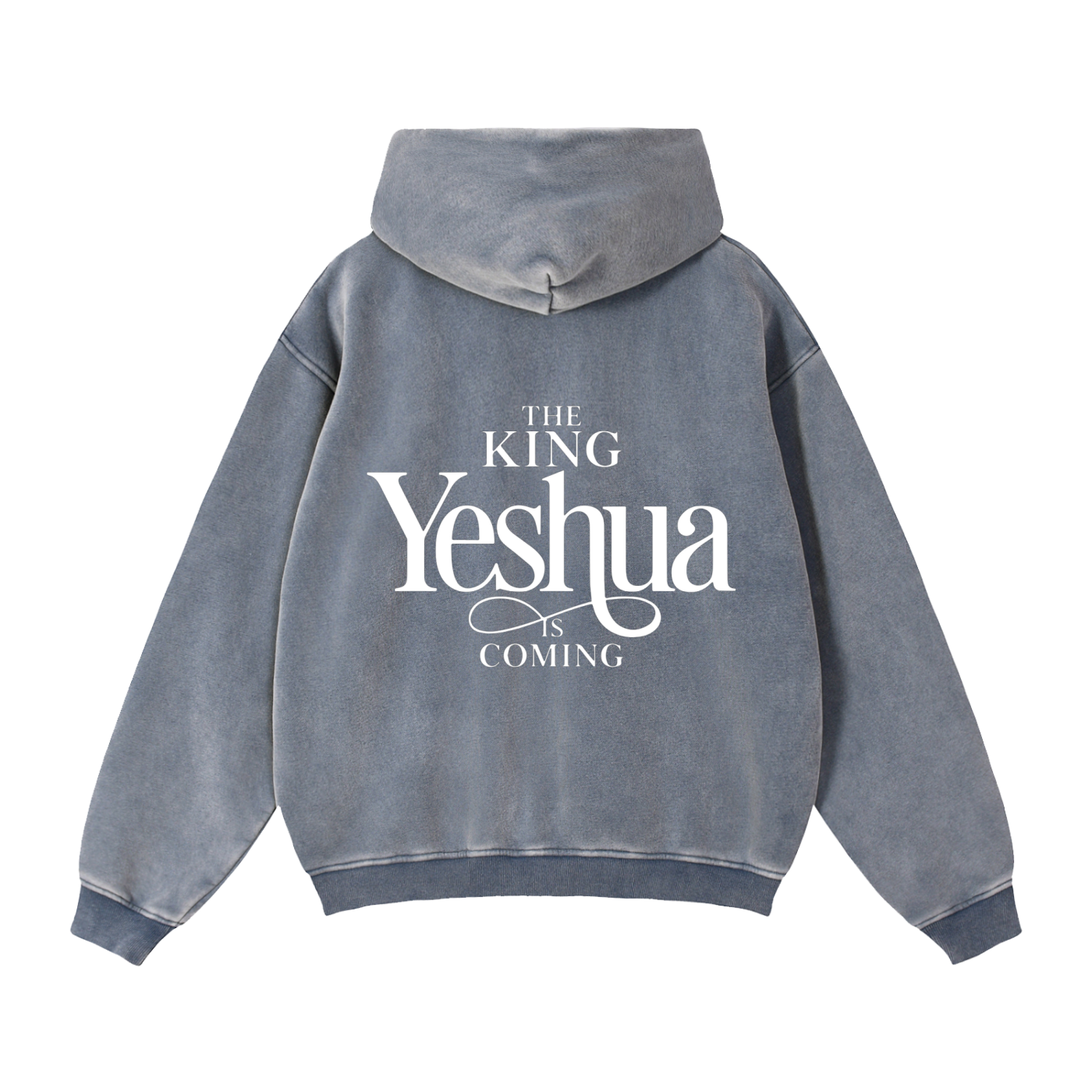 Zip-Through Boxy Fleece Hoodie