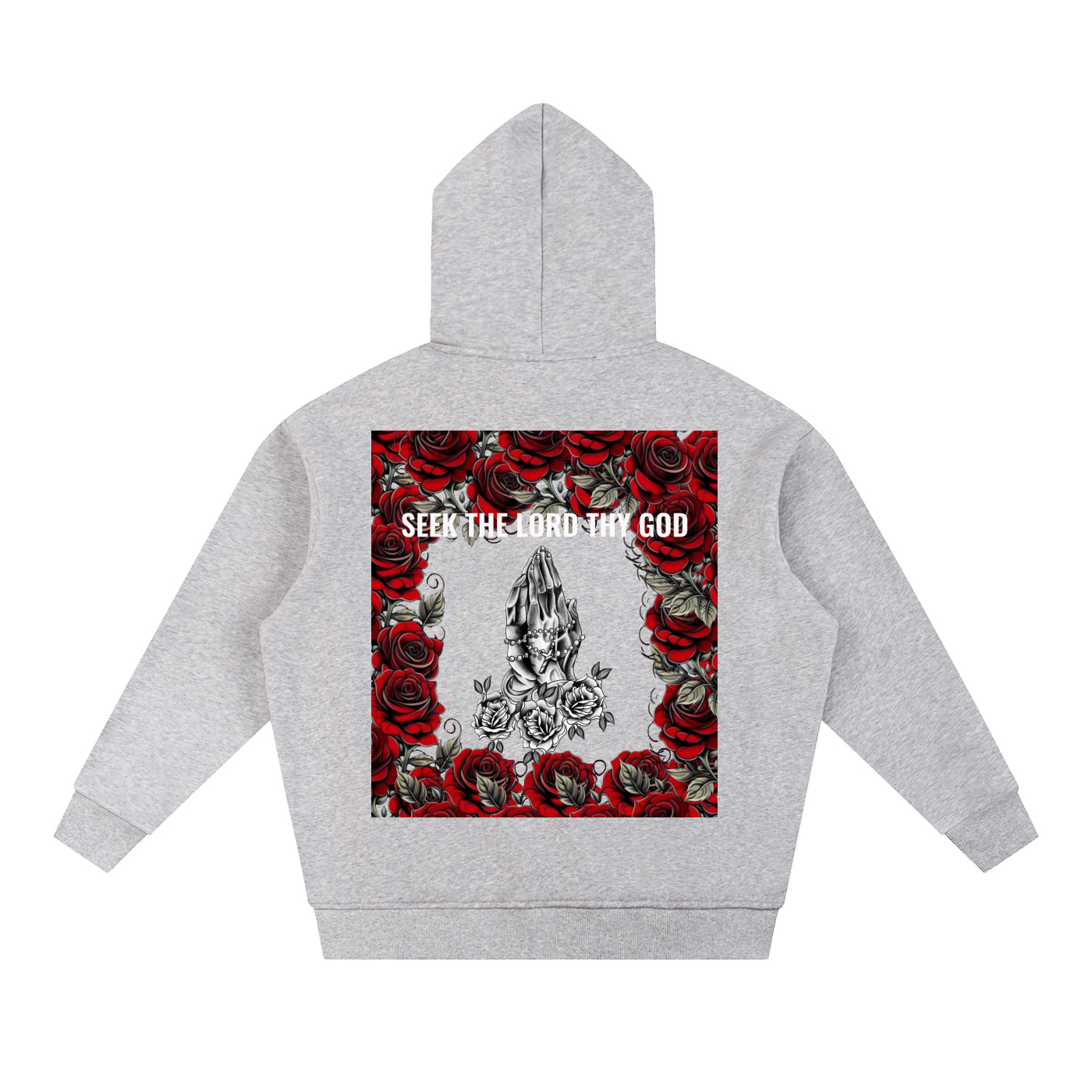 Sun Fade Contrast Tape Fleece Hoodie