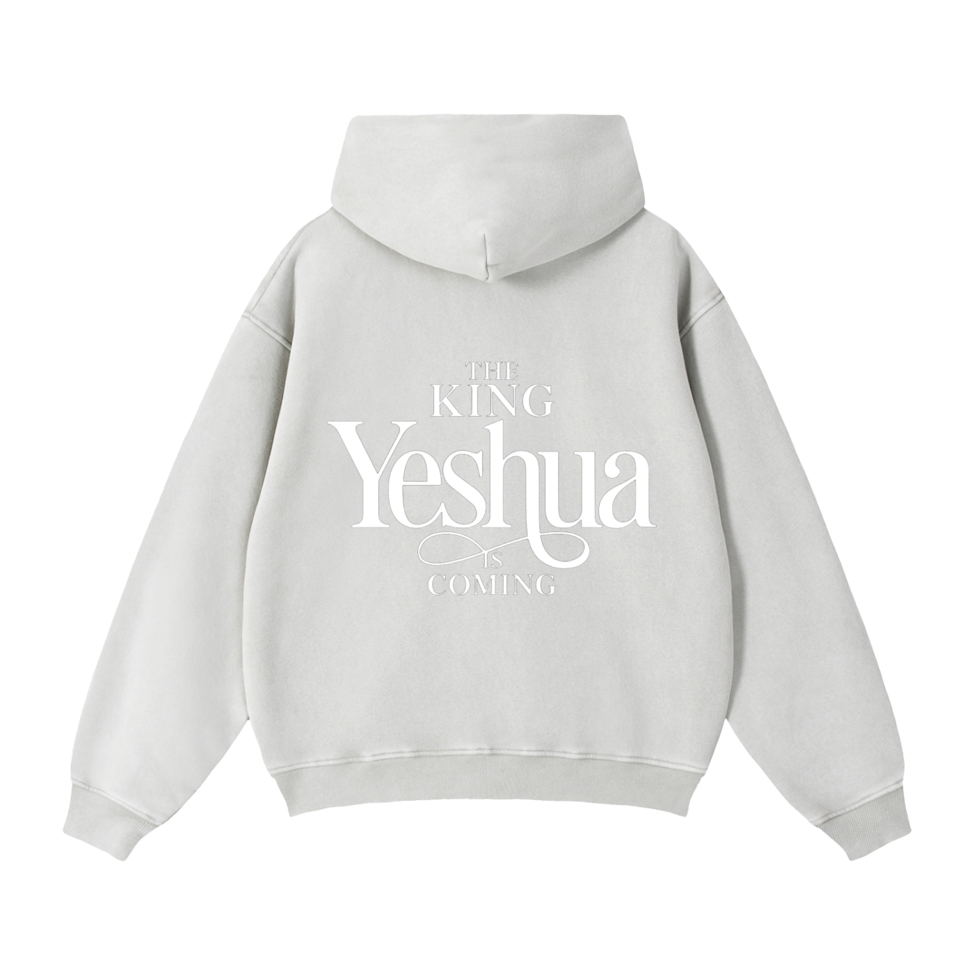 Zip-Through Boxy Fleece Hoodie