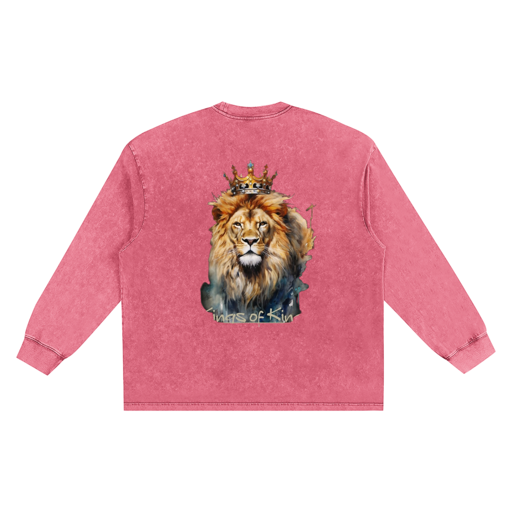 Snow Washed Frayed Edge T-Shirt