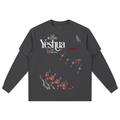 Layered Long Sleeve Oversized Tee